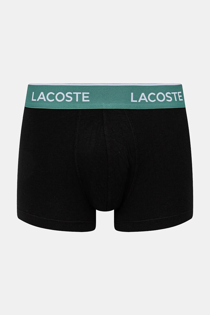 Боксери Lacoste 3-pack чоловічі колір чорний 5H1297