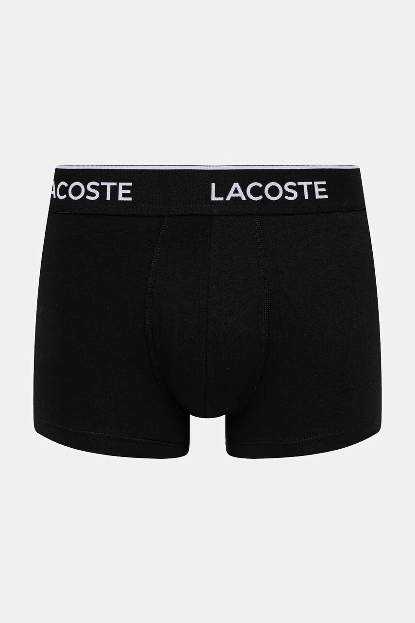 Боксери Lacoste 3-pack чоловічі колір чорний 5H1300