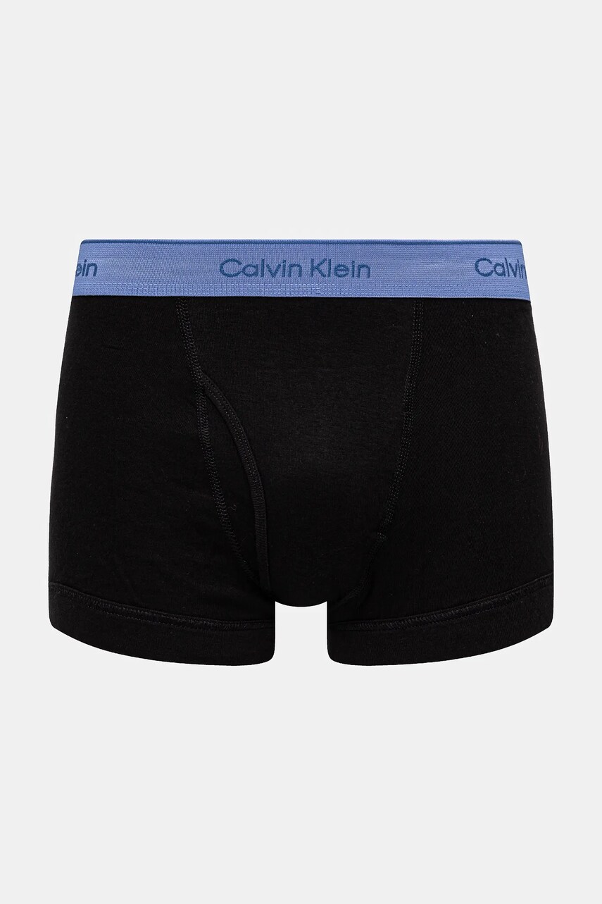 Бавовняні боксери Calvin Klein Underwear 3-pack колір чорний 000NB4002A