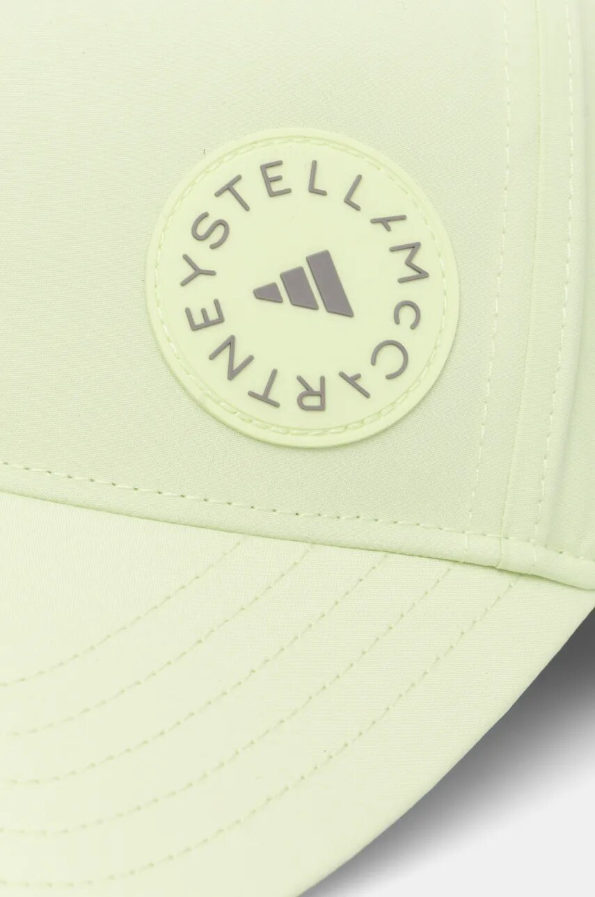 Кепка adidas by Stella McCartney колір зелений з принтом JP2689