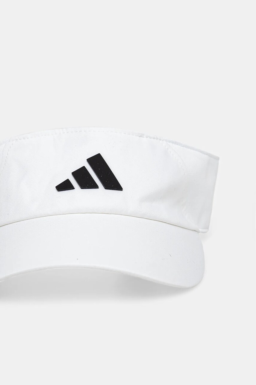 Козирок від сонця adidas Performance колір білий з аплікацією JN6085