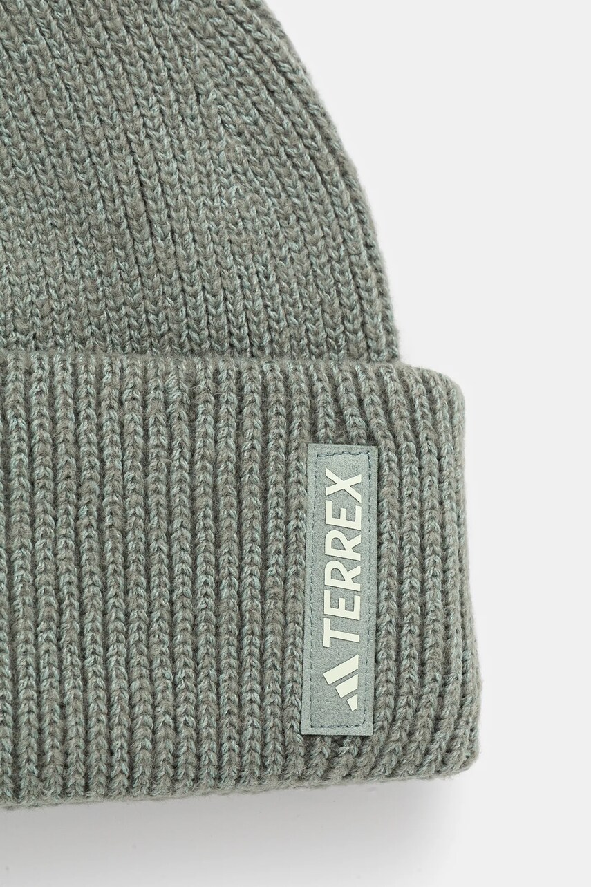 Шапка adidas TERREX колір зелений  JD3419