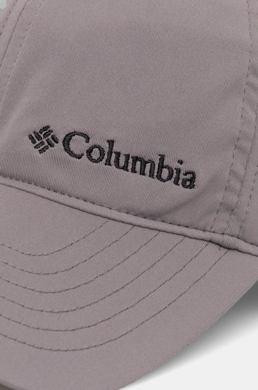 Кепка Columbia колір сірий з аплікацією 2121121