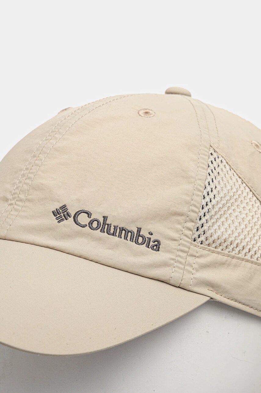 Кепка Columbia колір зелений однотонна 2121071