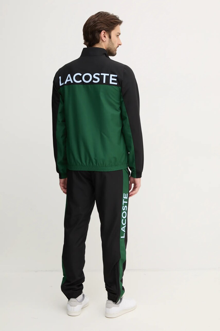 Спортивний костюм Lacoste чоловічий колір зелений WH8989