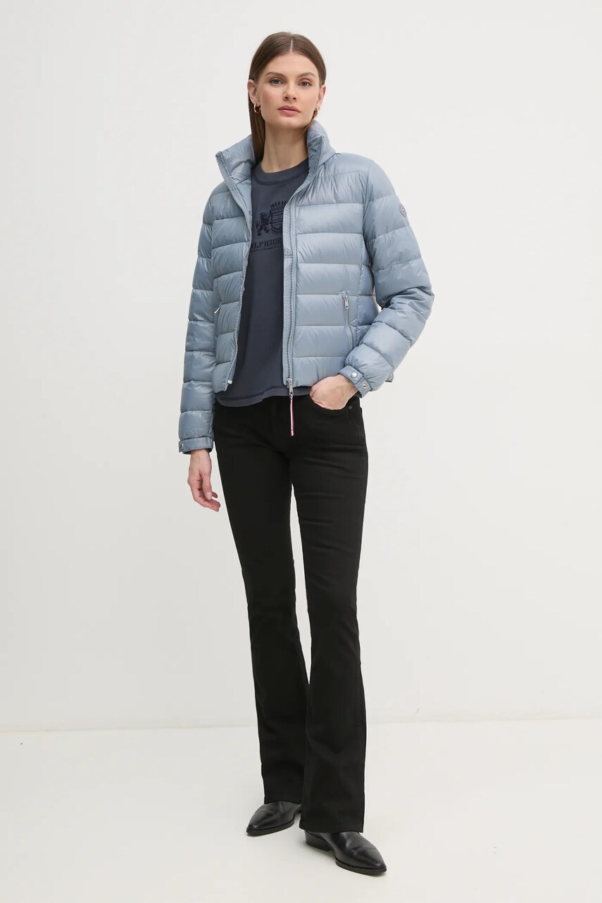 Пухова куртка Tommy Hilfiger жіноча перехідна WW0WW44980