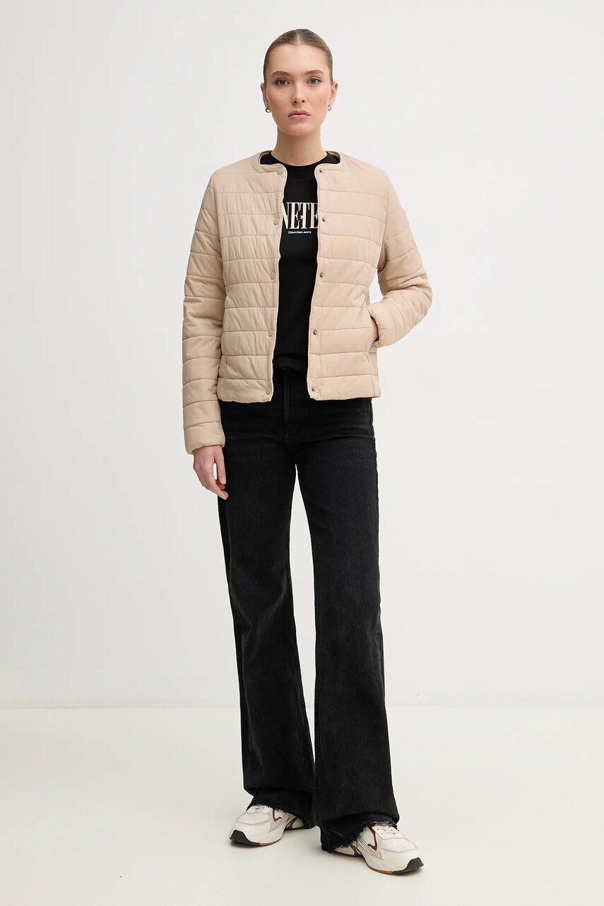 Куртка Pepe Jeans JANE колір бежевий перехідна PL402585
