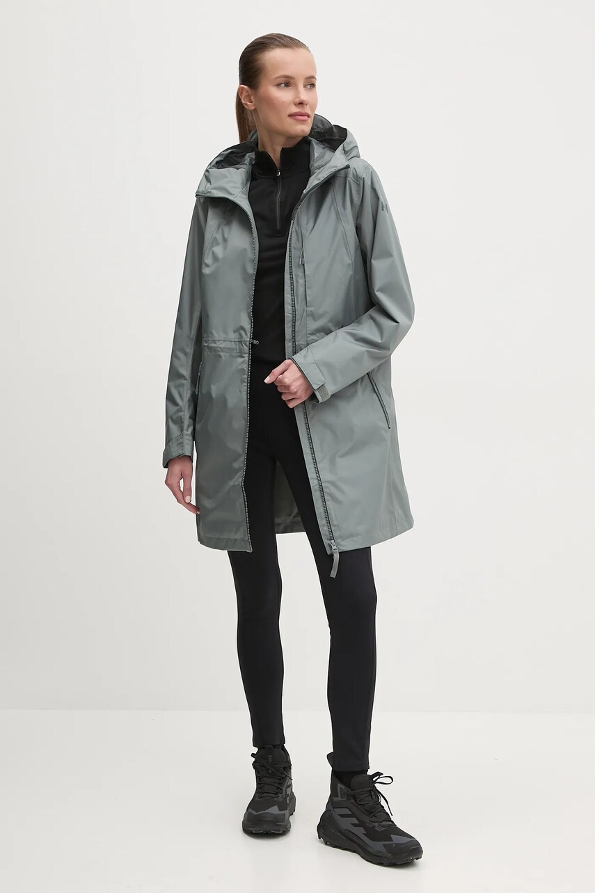 Дощовик Helly Hansen Westport жіноча колір зелений 54342