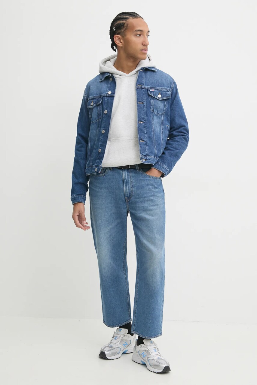 Джинсова куртка Tommy Jeans чоловіча перехідна DM0DM20623