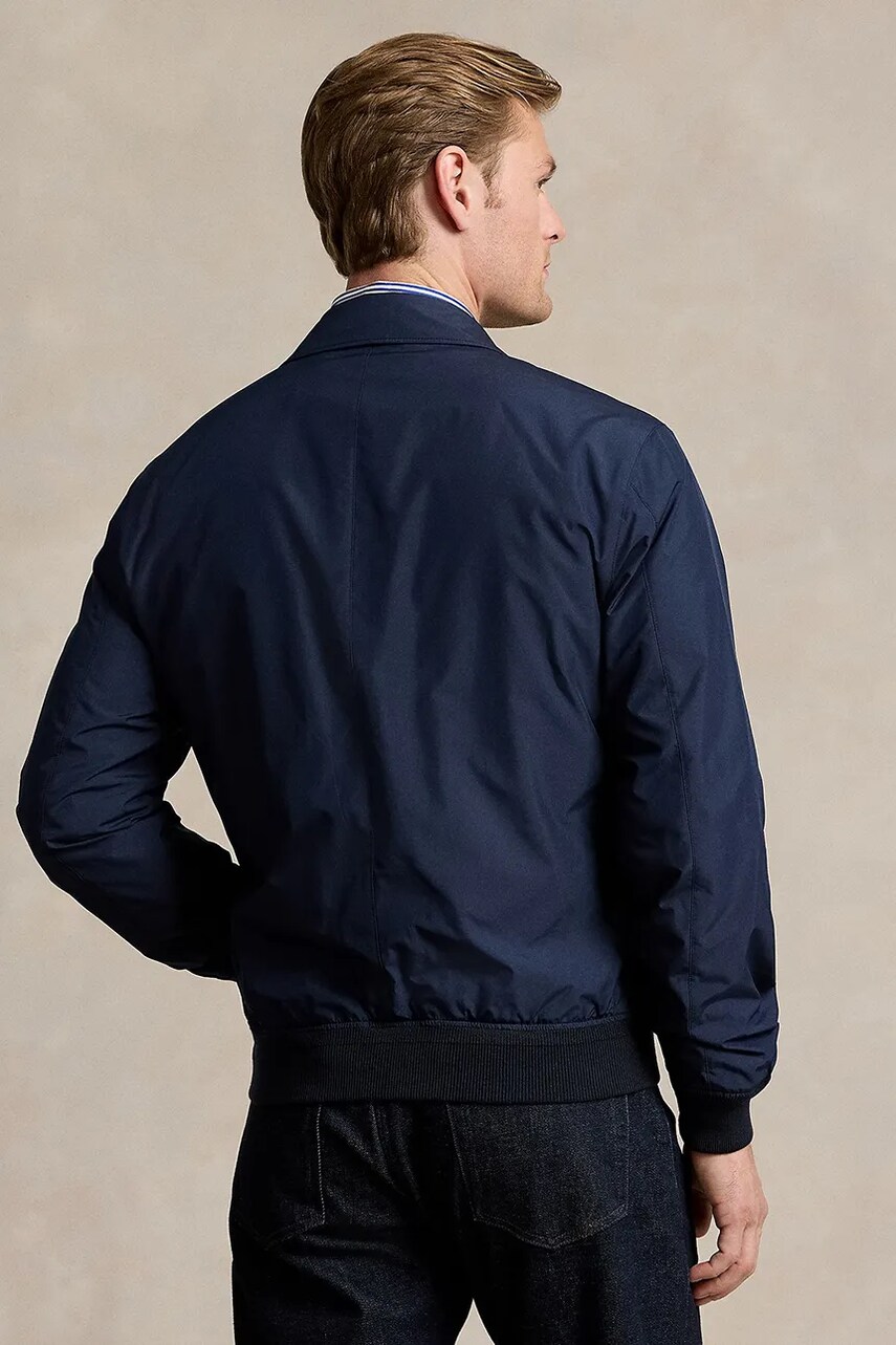 Дощовик Polo Ralph Lauren чоловіча колір синій перехідна 710938512