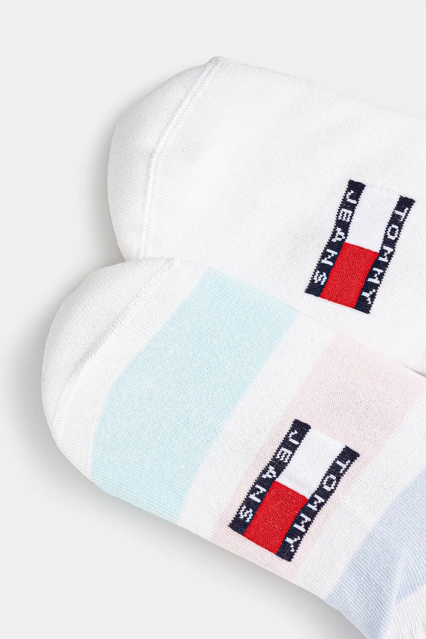 Шкарпетки Tommy Jeans 2-pack колір білий 701232731