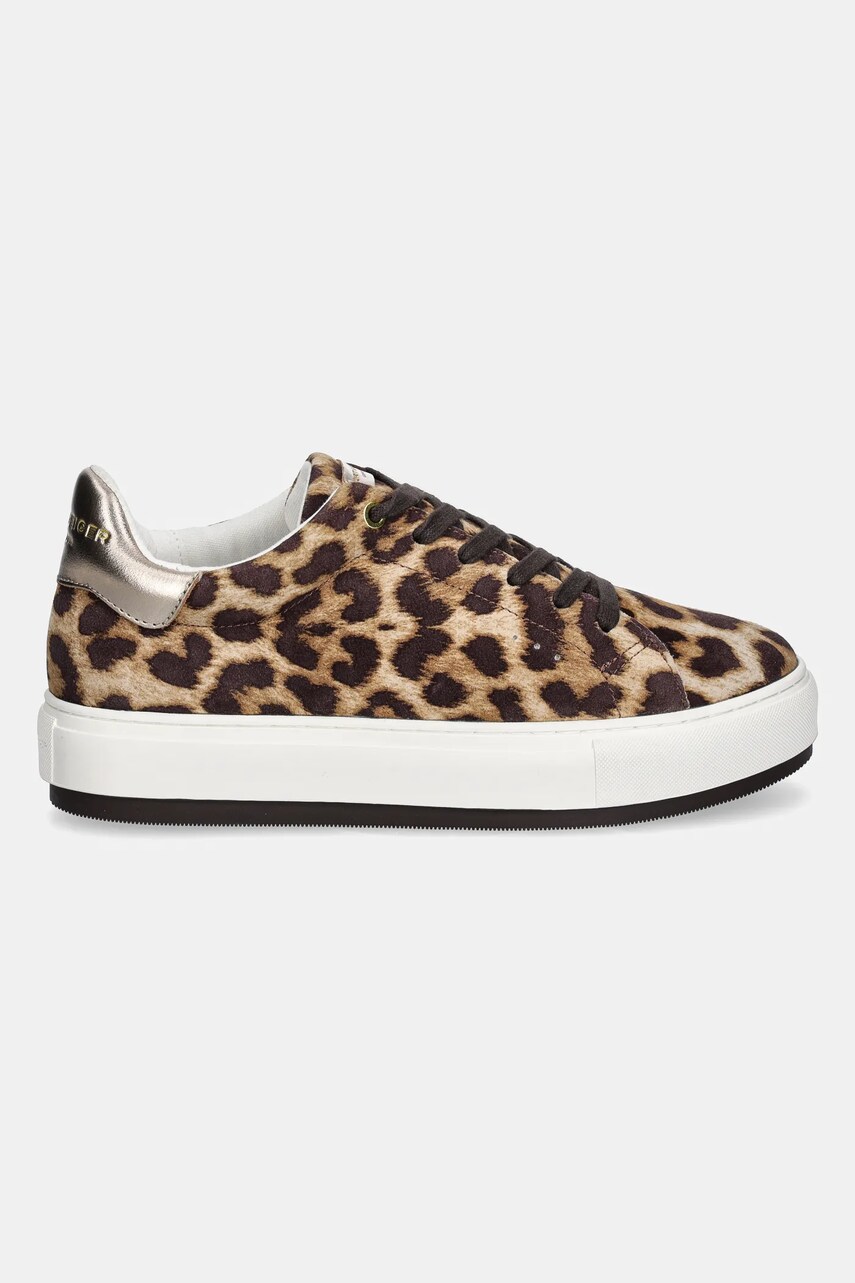 Шкіряні кросівки Kurt Geiger London Laney колір бежевий 2339139289