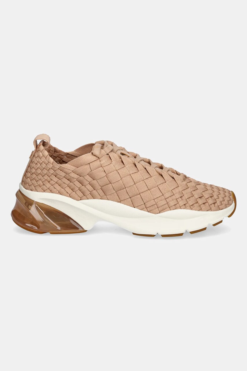 Кросівки Tory Burch Good Luck Woven Trainer колір бежевий 159962-650