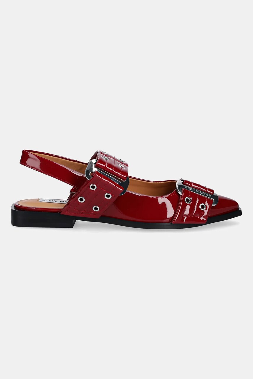 Балетки Steve Madden Grand Ave колір червоний відкрита п'ята SM11003257