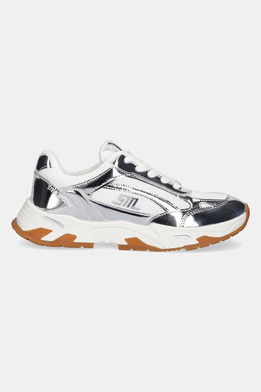 Кросівки Steve Madden Sneak Peak-E колір срібний SM19000129