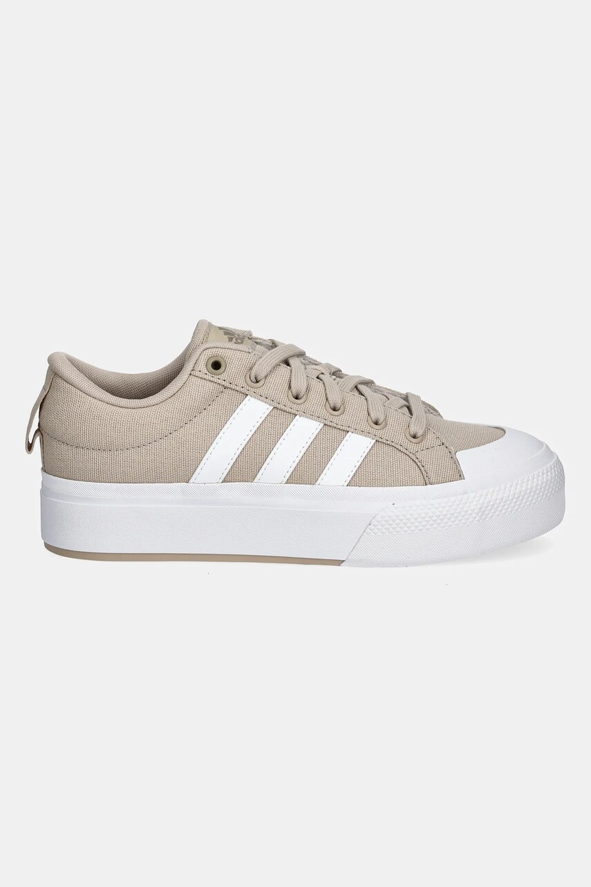 Кеди adidas Bravada 2.0 Platform жіночі колір бежевий JI1798