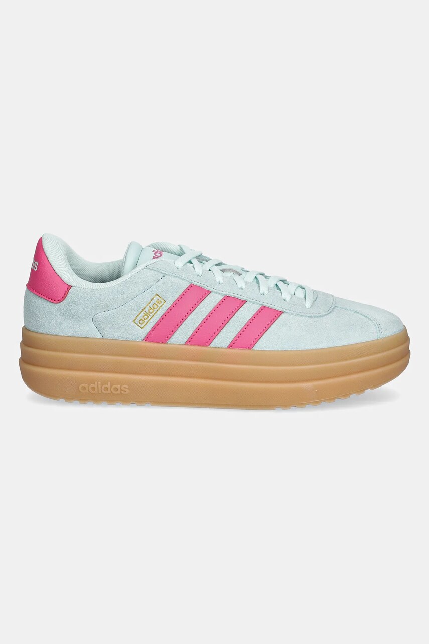 Дитячі кросівки adidas Vl Court Bold колір бірюзовий JP7628
