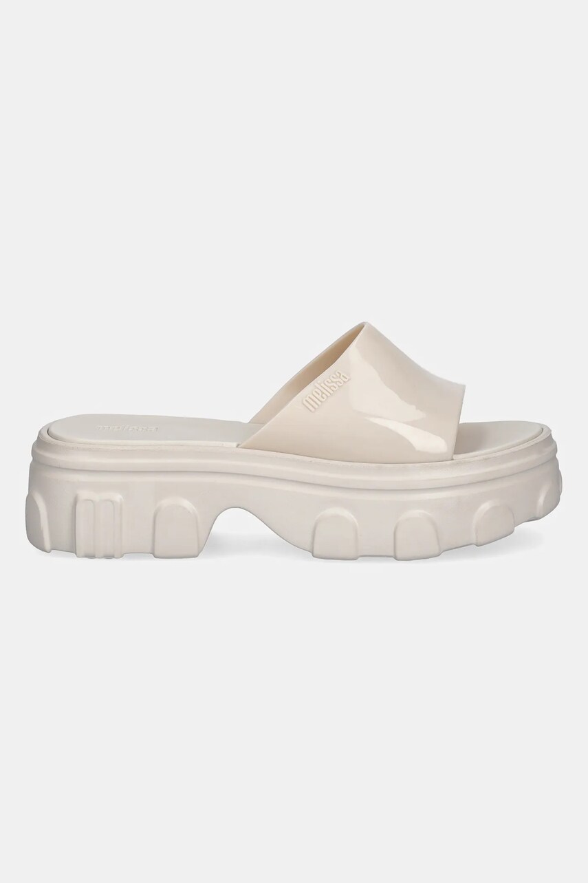 Шльопанці Melissa MELISSA ELLA SLIDE AD жіночі колір бежевий на платформі M 35882.AZ382