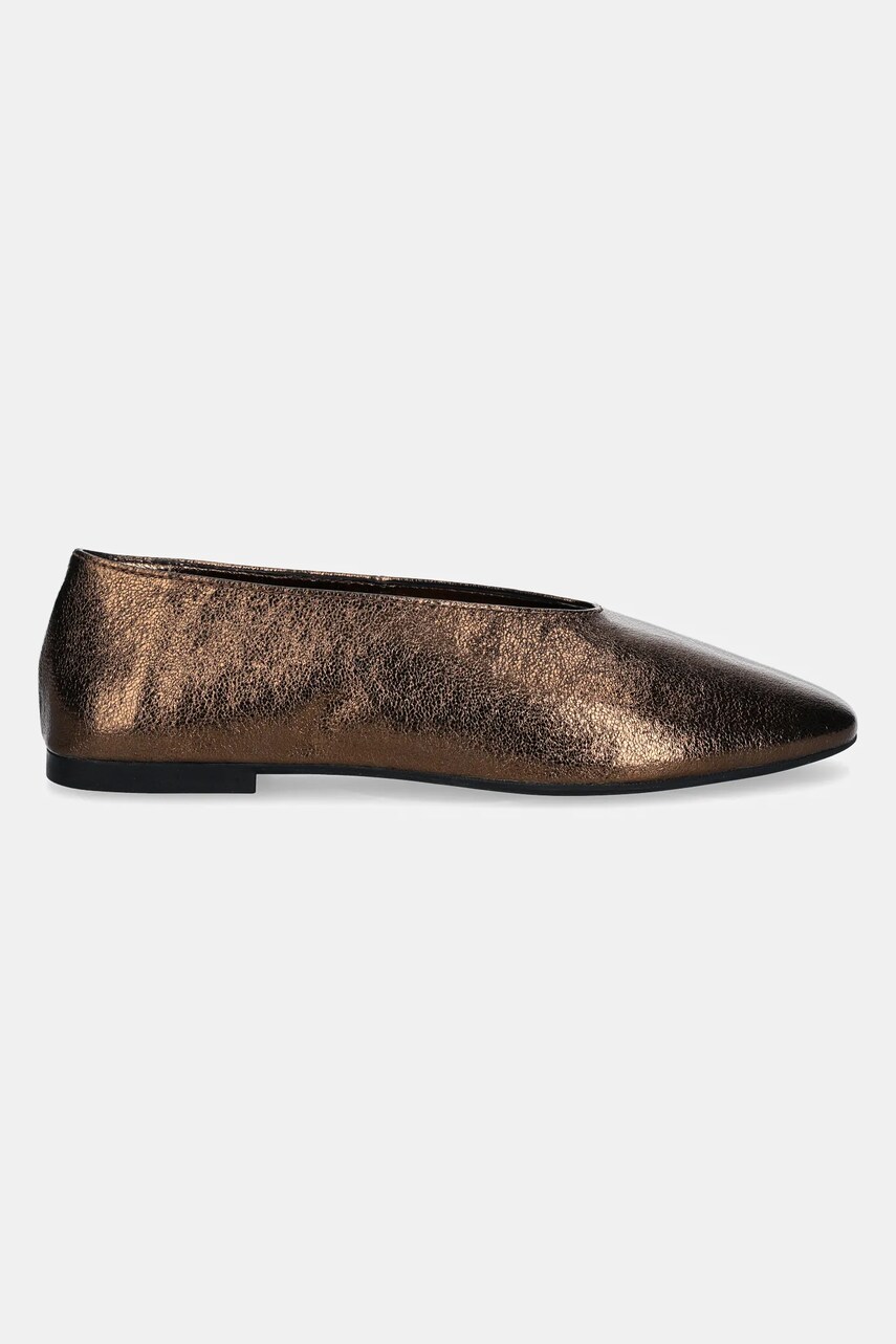Шкіряні балетки Jeffrey Campbell Romp колір коричневий  JC-1268-2-23