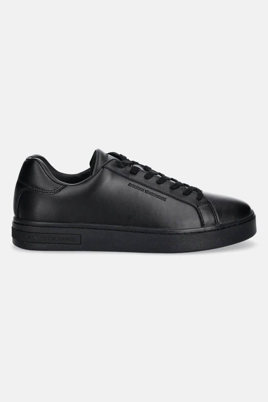 Шкіряні кросівки Armani Exchange колір чорний XM000141 AF11912 UC001