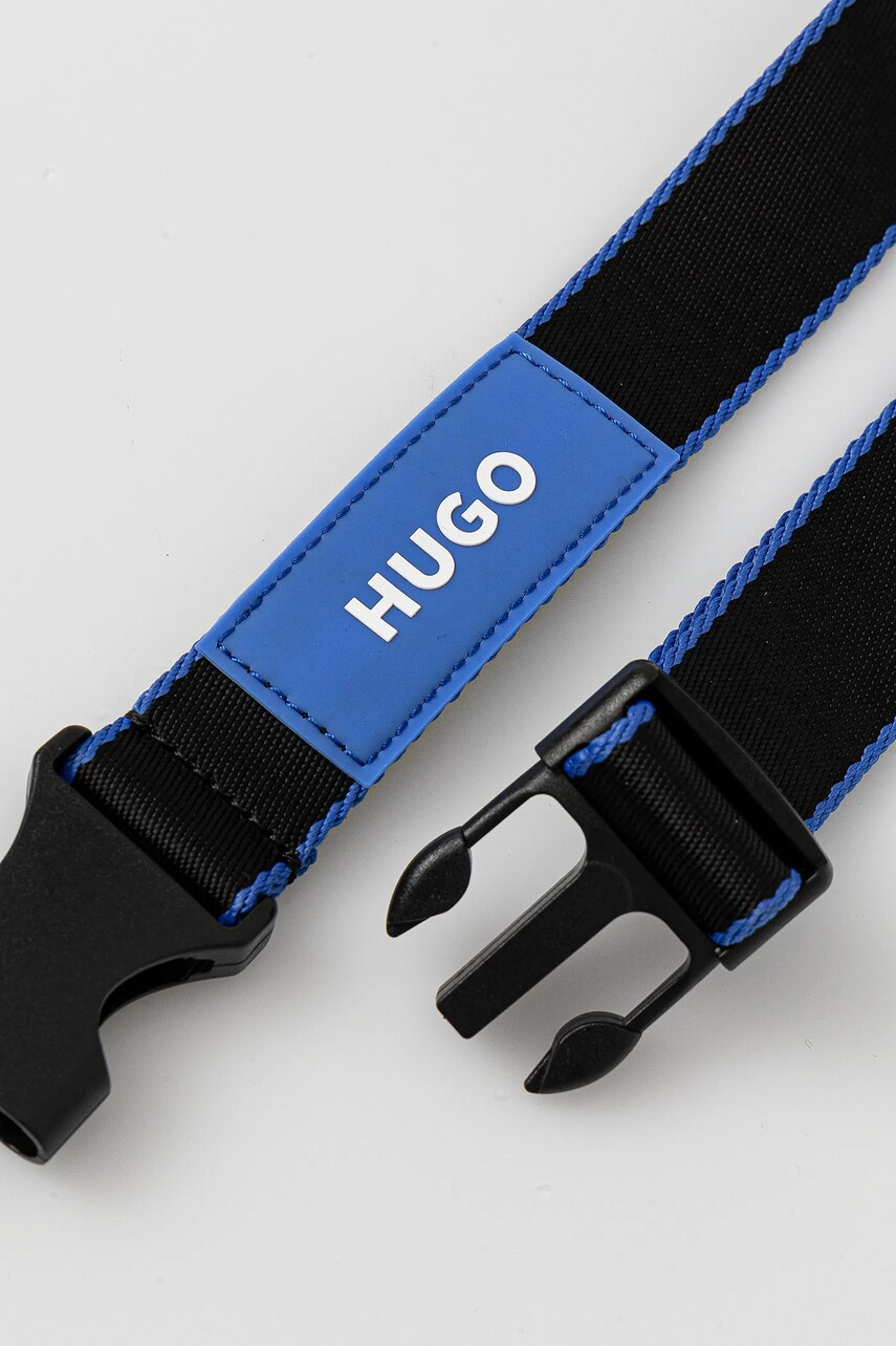 Ремінь Hugo Blue чоловічий колір чорний 50542503