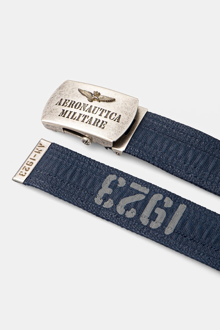Ремінь Aeronautica Militare чоловічий колір синій CI317CT3585