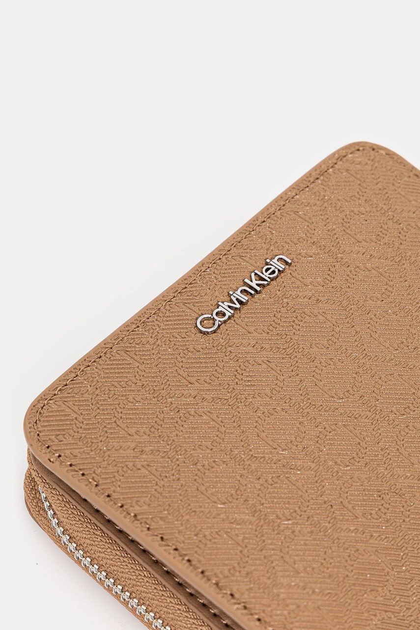 Гаманець Calvin Klein жіночий колір бежевий K60K612825