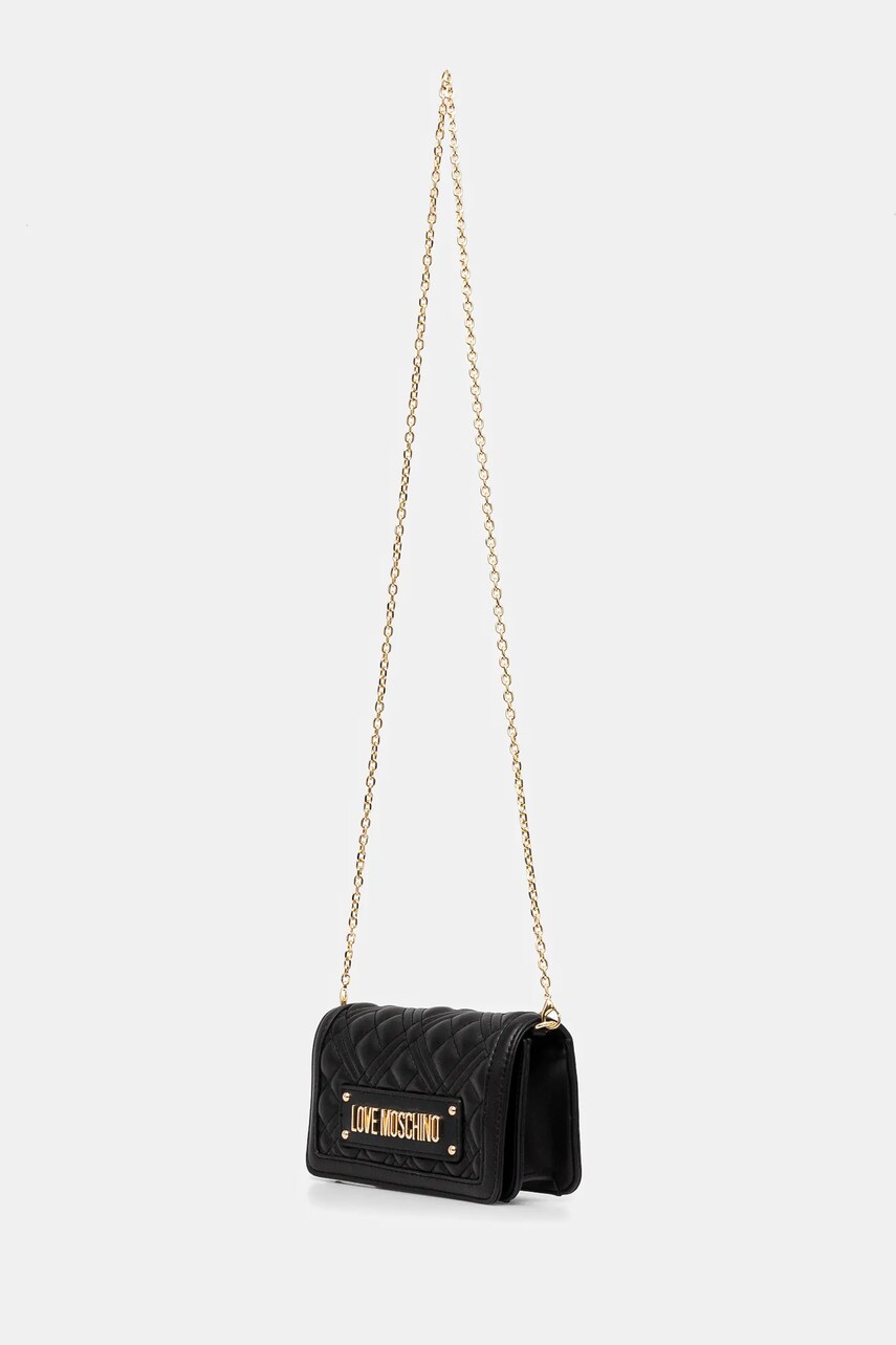 Клатч Love Moschino колір чорний JC5681PP1