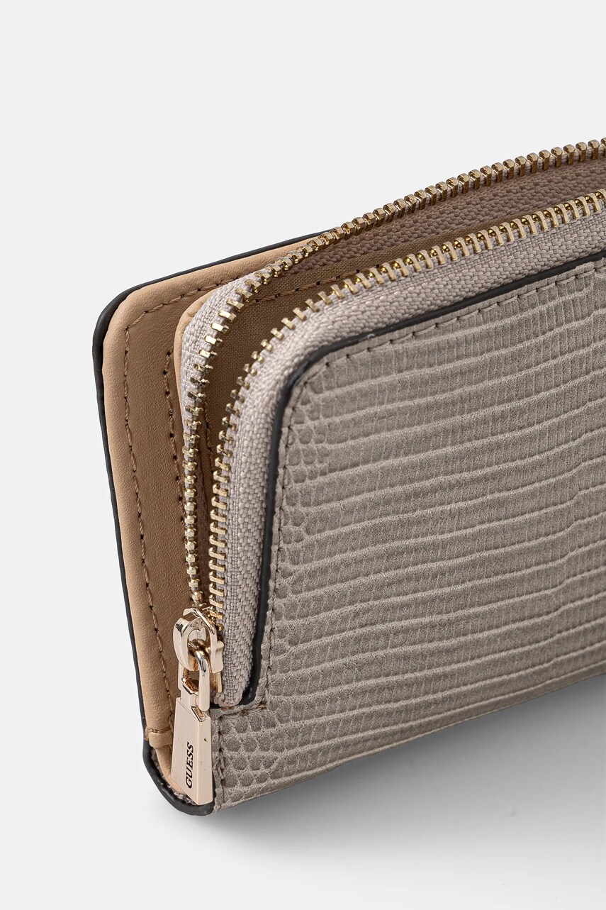 Гаманець Guess ORLINA жіночий колір бежевий SWKG95 31156