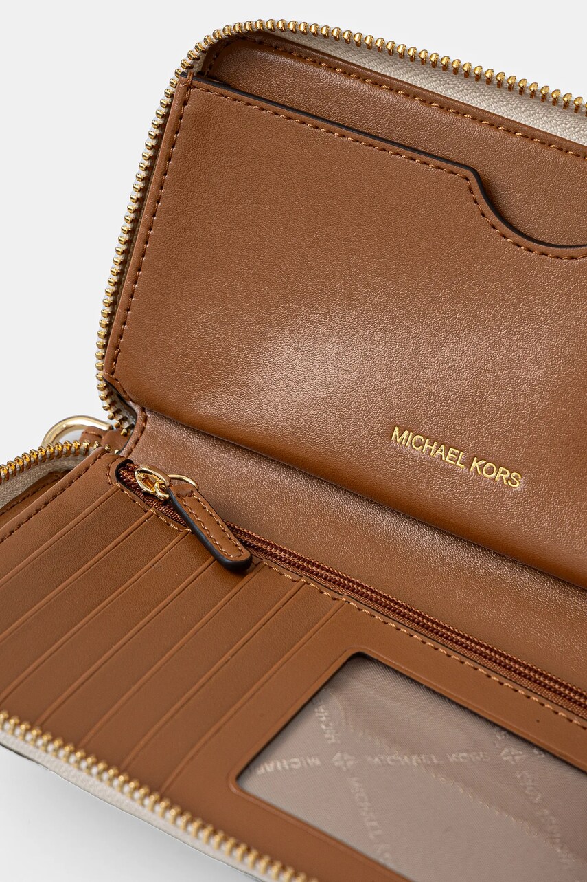 Гаманець MICHAEL Michael Kors жіночий колір бежевий 32F1GJ6E2B
