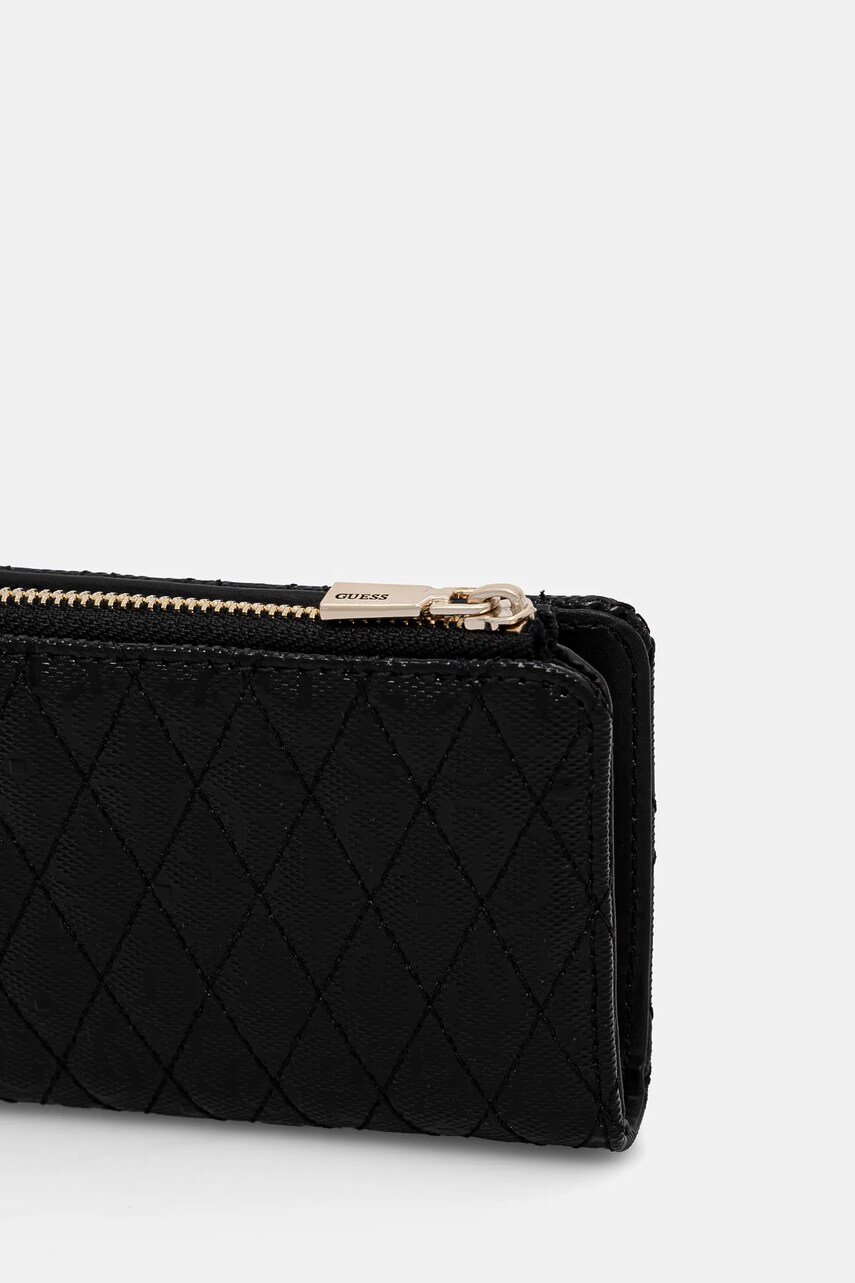 Гаманець Guess BETULA жіночий колір чорний SWGG96 26156