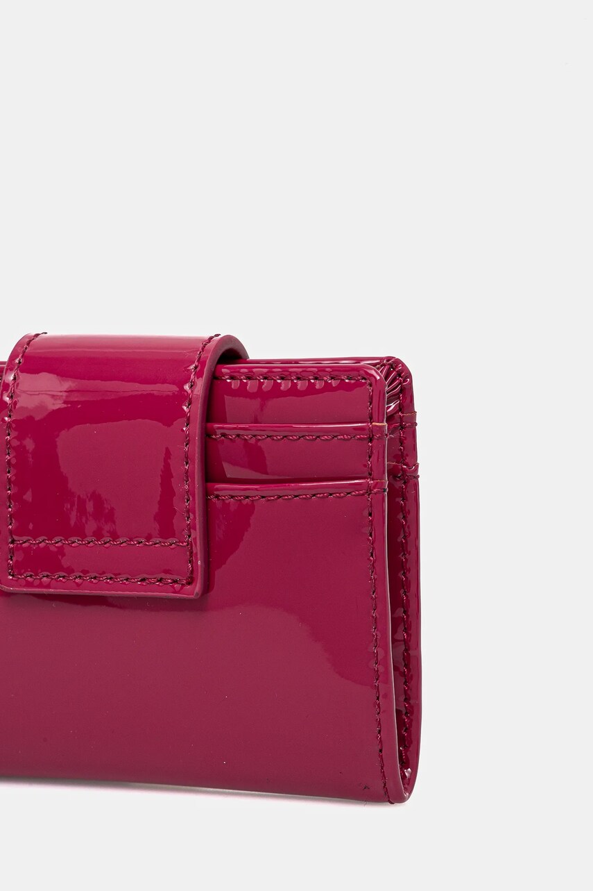 Шкіряний гаманець Kurt Geiger London CHELSEA жіночий колір рожевий 3735452309