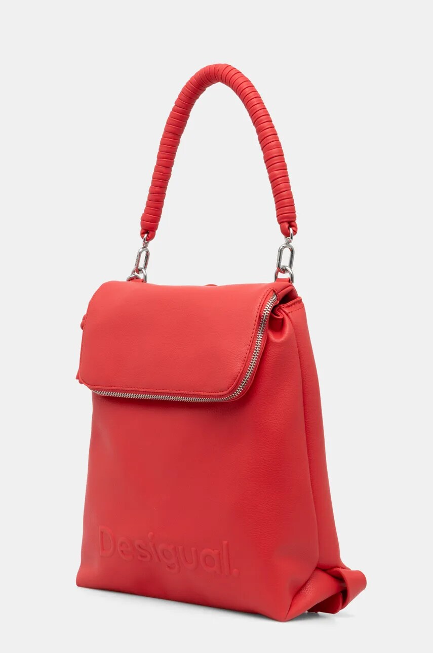 Рюкзак Desigual HALF HAMPTON CORAL жіночий колір помаранчевий малий однотонний 25SAKP52