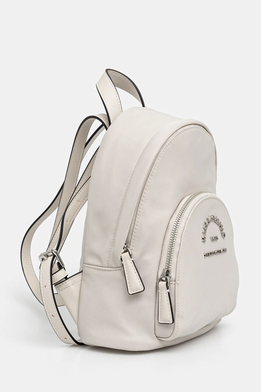 Рюкзак Karl Lagerfeld жіночий колір бежевий малий однотонний A2W30081