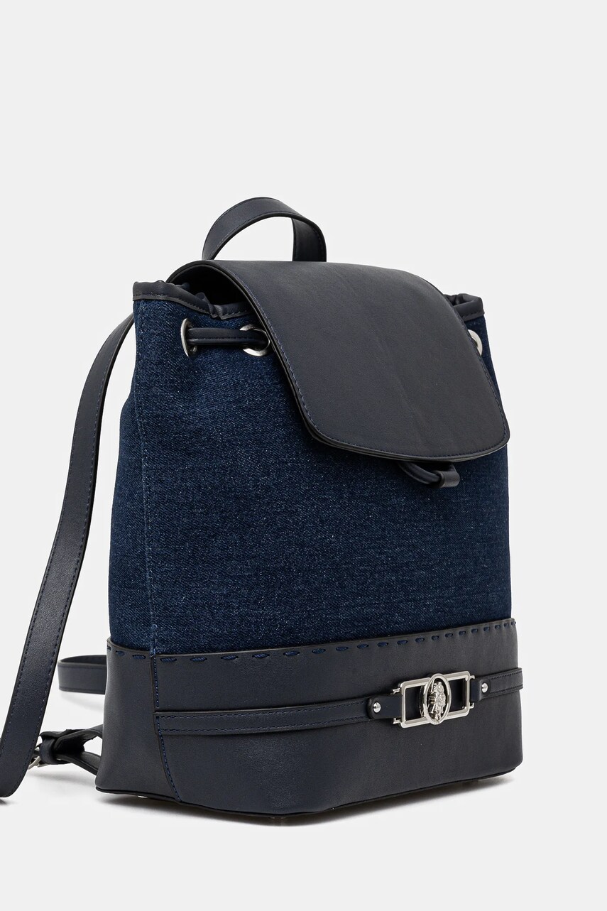 Рюкзак U.S. Polo Assn. Marple жіночий колір синій малий однотонний BEUQM8640WC2