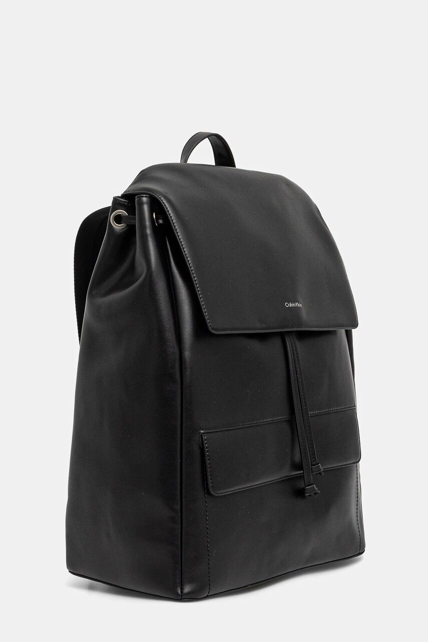 Рюкзак Calvin Klein чоловічий колір чорний великий однотонний K50K512916