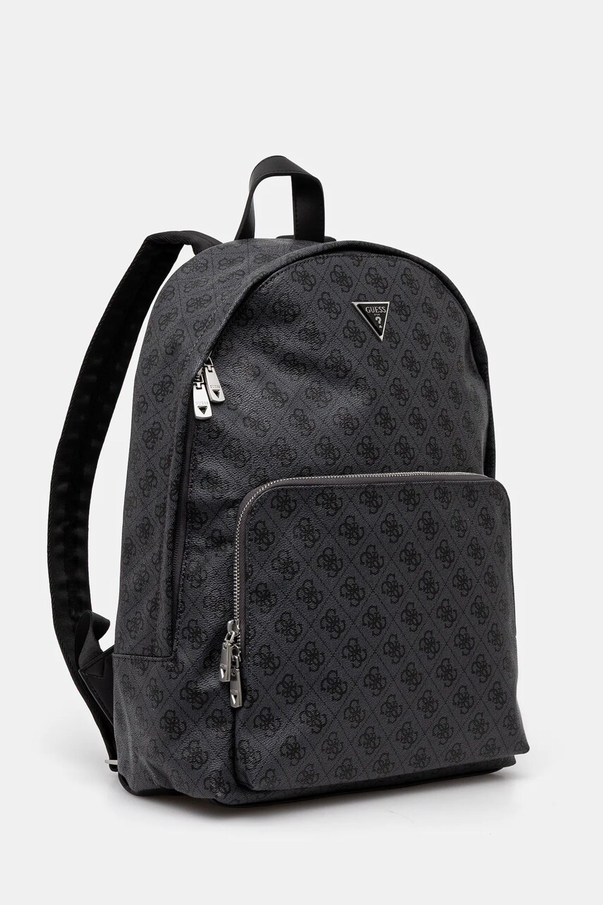 Рюкзак Guess MILANO чоловічий колір чорний великий візерунок HMMILO P5219