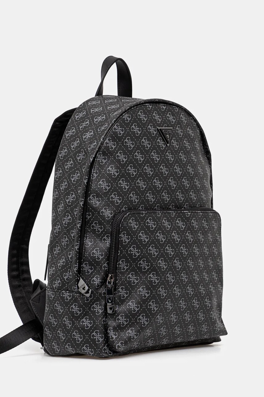 Рюкзак Guess MILANO чоловічий колір чорний великий візерунок HMMILO P5219