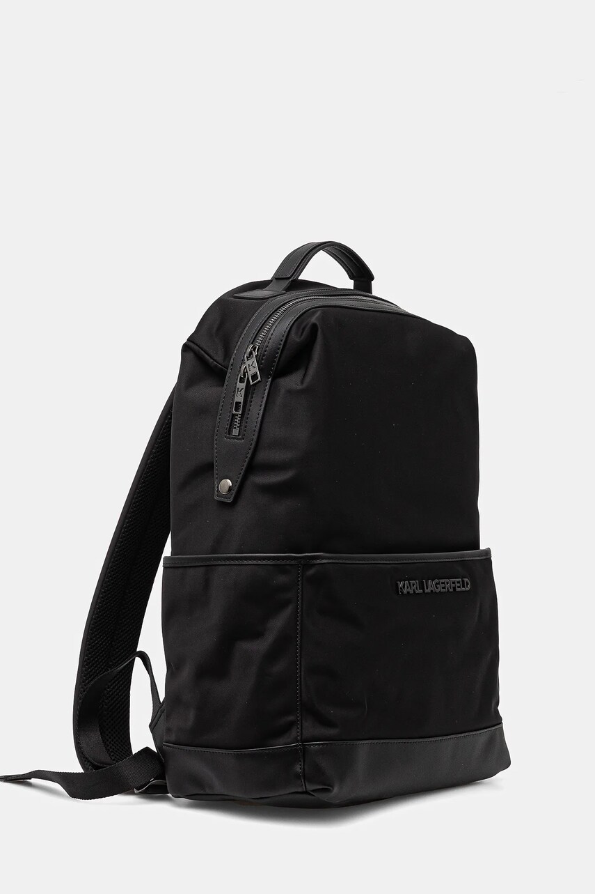 Рюкзак Karl Lagerfeld чоловічий колір чорний великий однотонний A2M30155