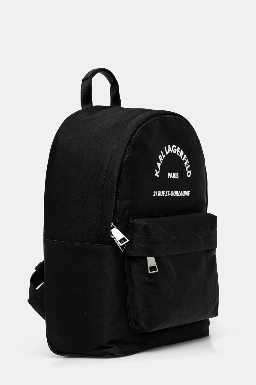 Рюкзак Karl Lagerfeld K/RSG колір чорний великий з аплікацією A1M30099