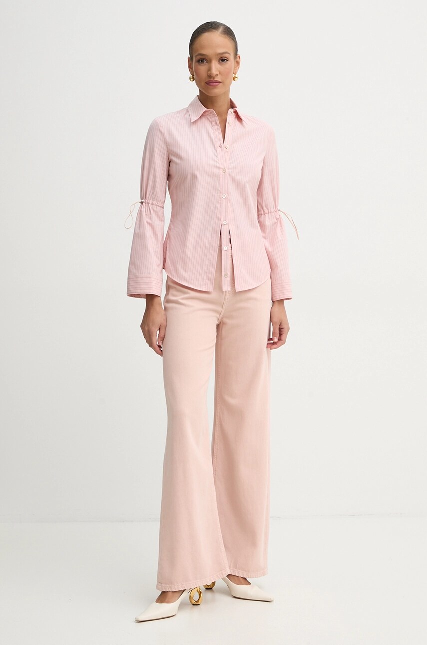 Джинси Guess BELLFLOWER жіночі колір рожевий W5RA82 WFD53