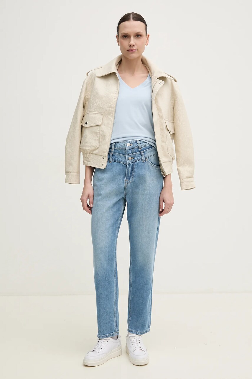 Джинси Pepe Jeans TAPERED JEANS UHW DOUBLE жіночі висока посадка PL205000