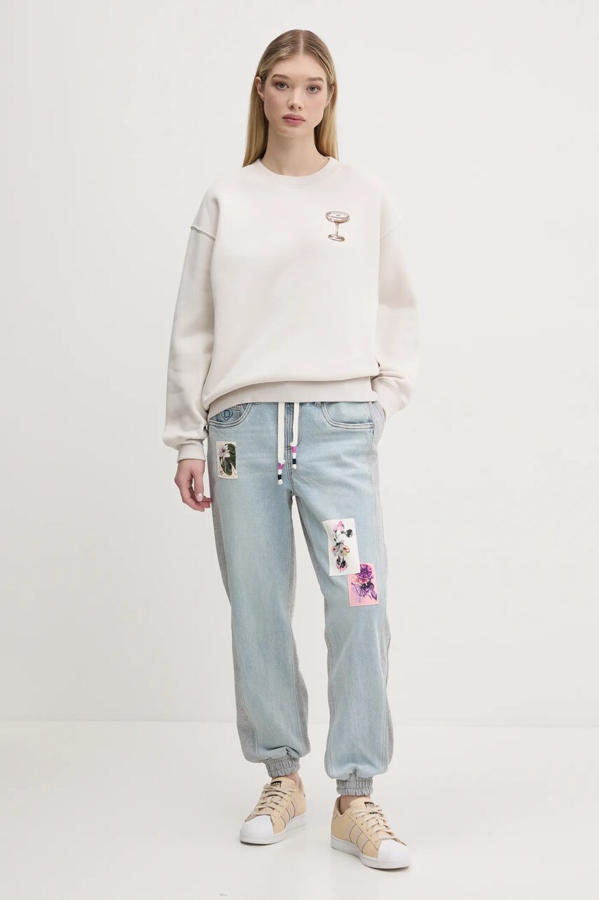 Спортивні штани Desigual MINNIE жіночі з аплікацією 25SWDD72