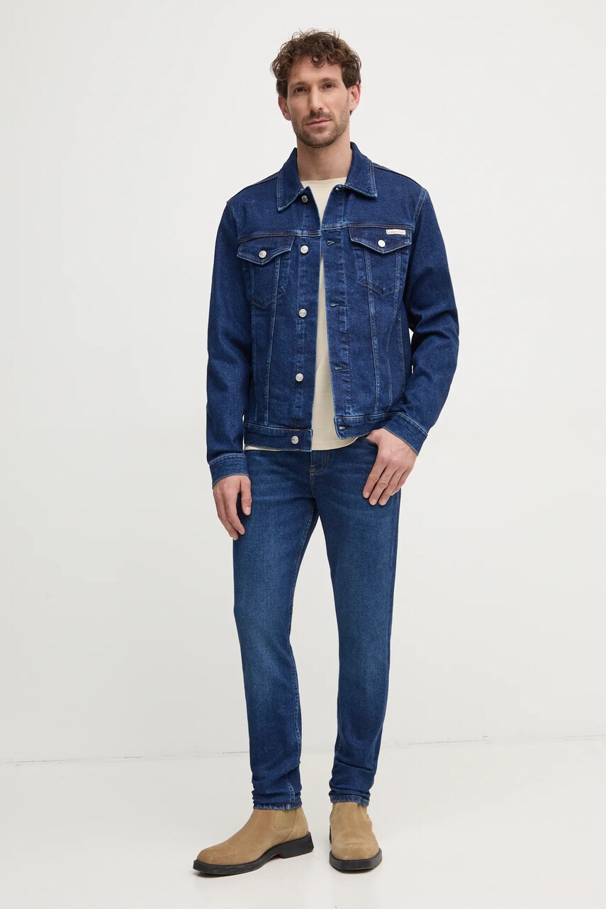 Джинси Calvin Klein Jeans чоловічі колір синій J30J327007