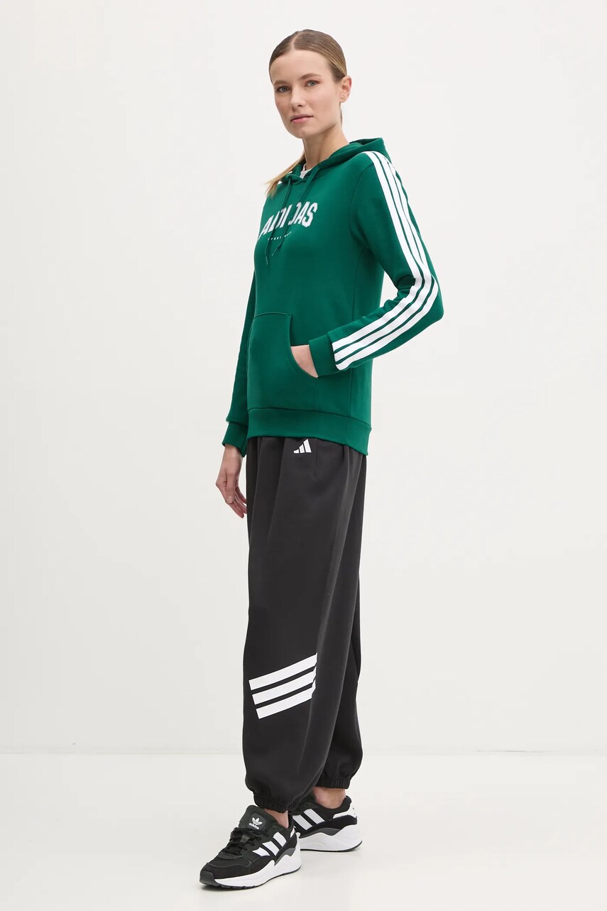 Спортивні штани adidas Future Icons колір чорний з принтом JE0141