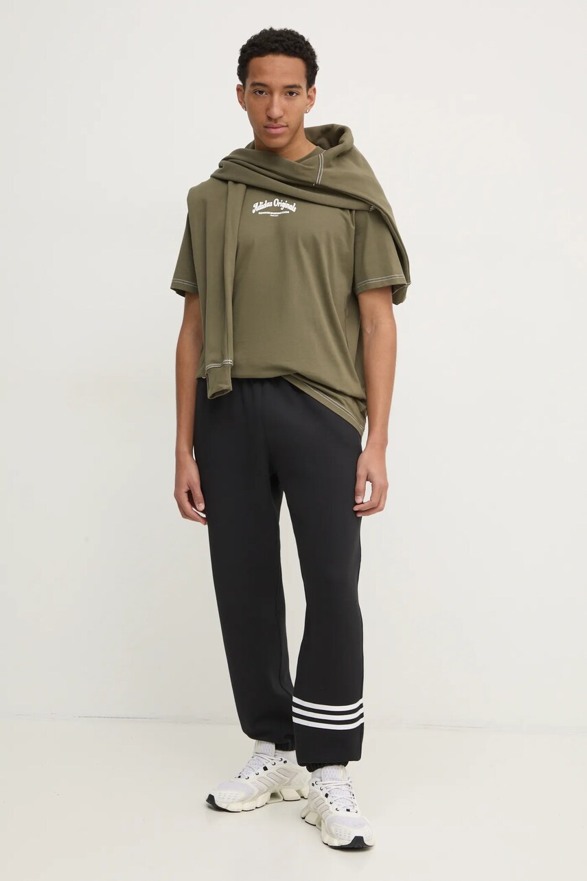 Спортивні штани adidas Originals NC PANTS колір чорний з аплікацією JC9903