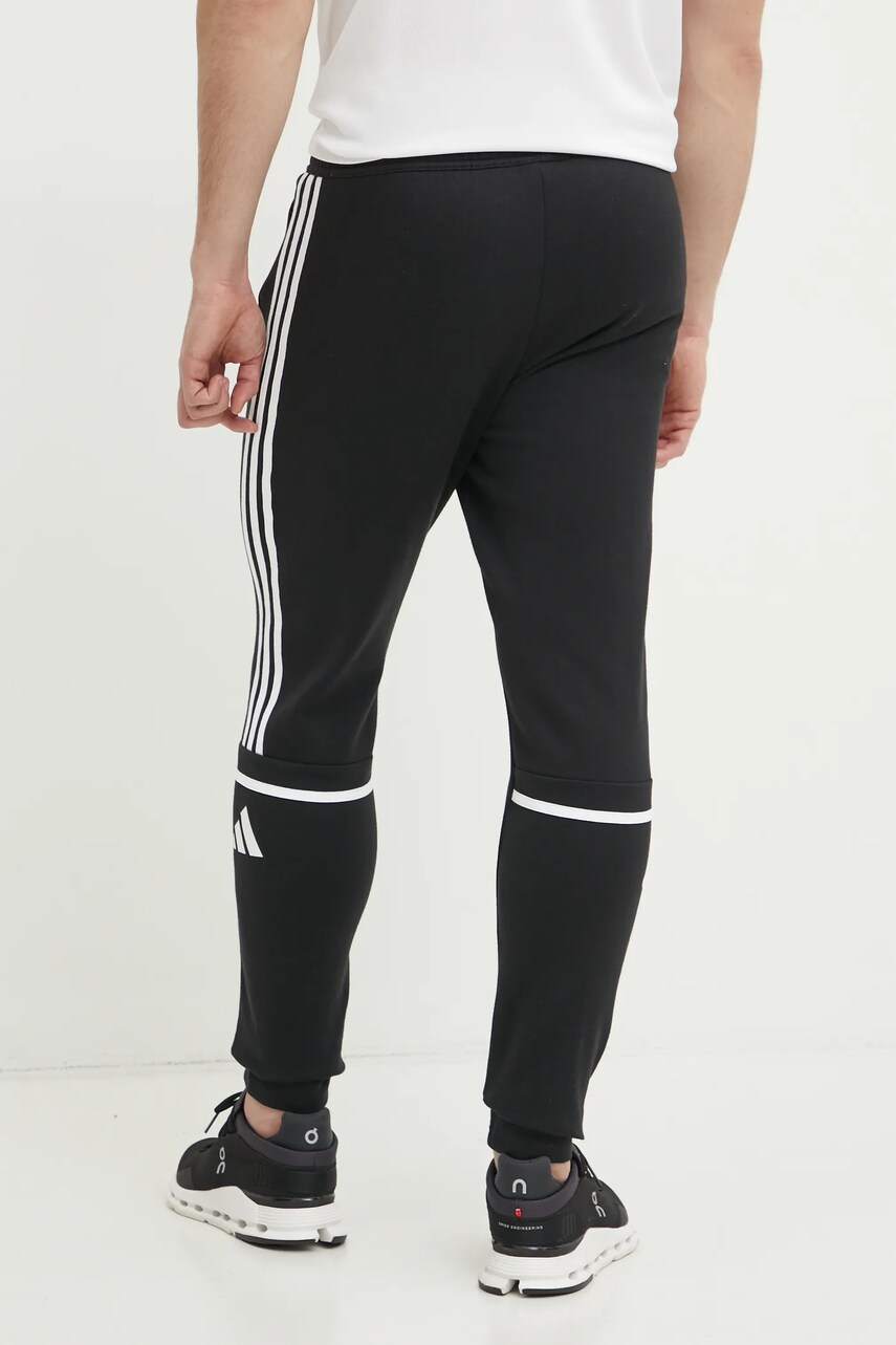Спортивні штани adidas Performance Squad 25 колір чорний з аплікацією JE2765