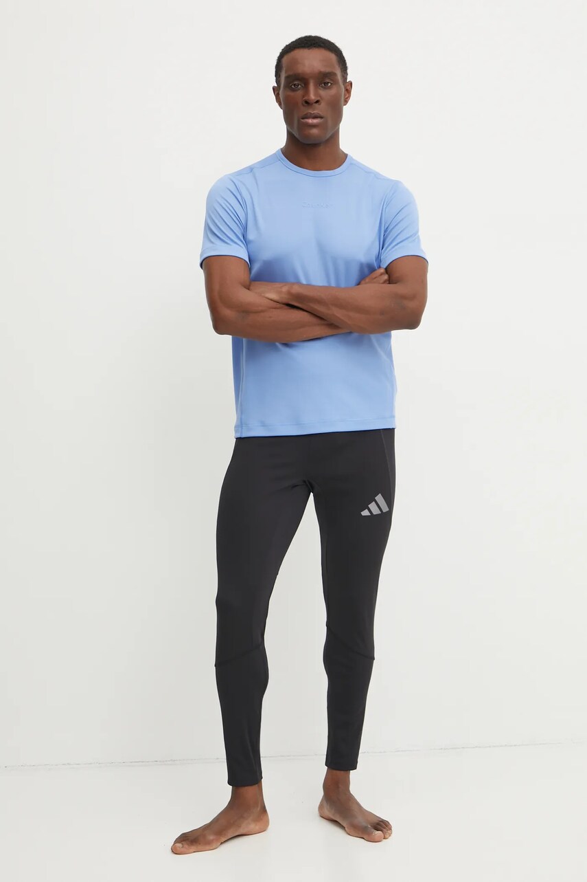 Легінси для тренувань adidas Performance Tiro колір чорний з принтом IW0422