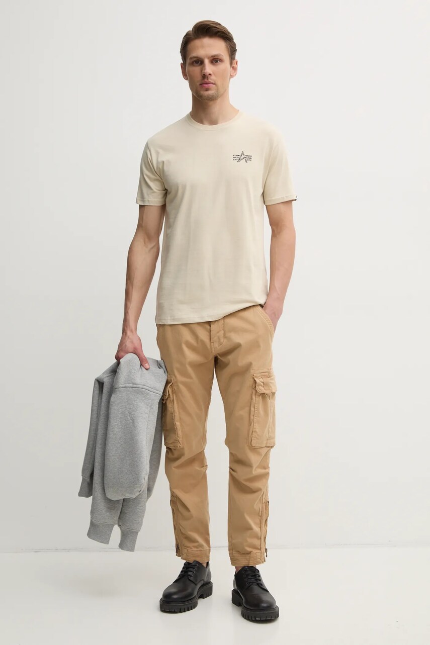 Штани Alpha Industries Task Force Pant чоловічі колір зелений фасон cargo 106203