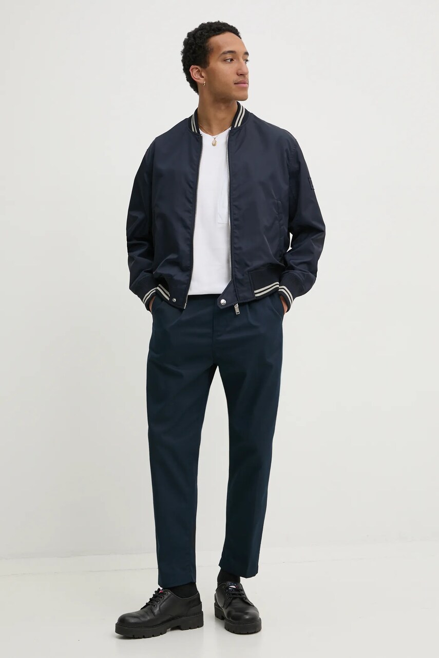 Штани G-Star Raw чоловічі колір синій прямі D24543-D967